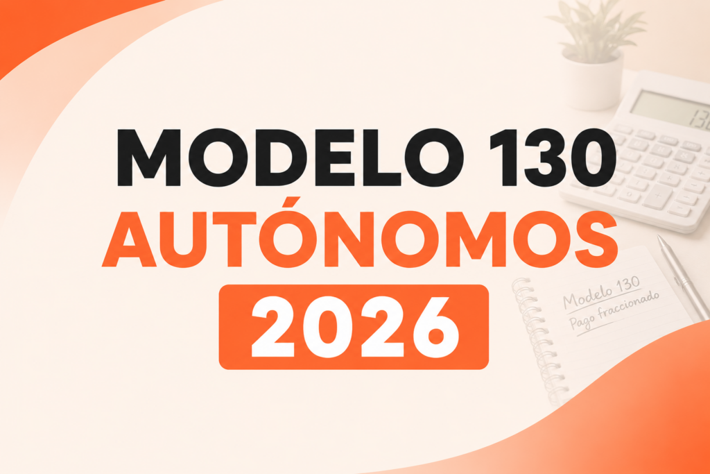 Modelo 130 autónomos cálculo paso a paso