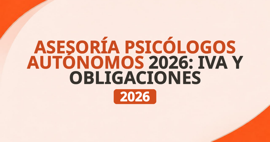 asesoria psicologos autonomos 2026