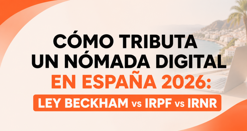 tributación nómada digital España