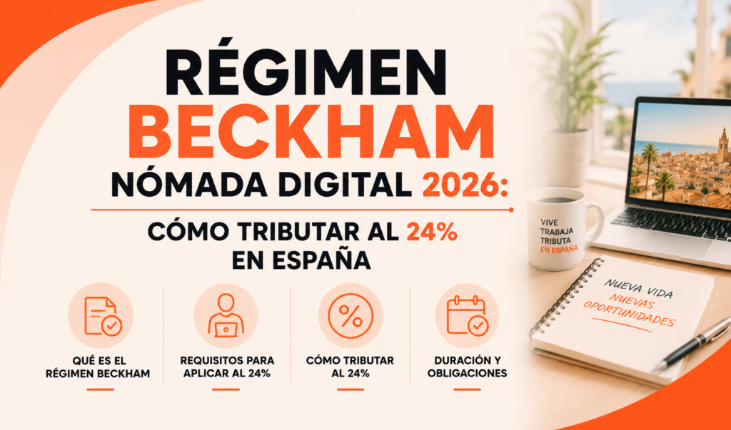 régimen Beckham nómada digital