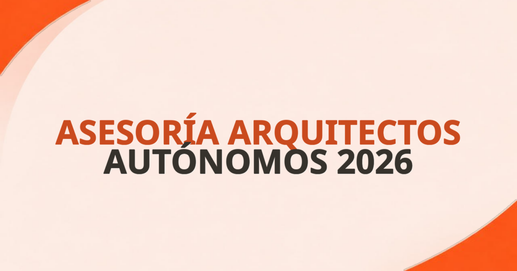 asesoria arquitectos 2026