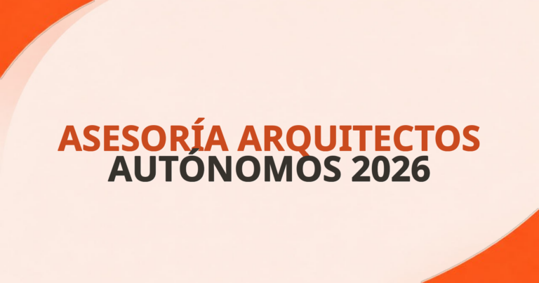 asesoria arquitectos 2026
