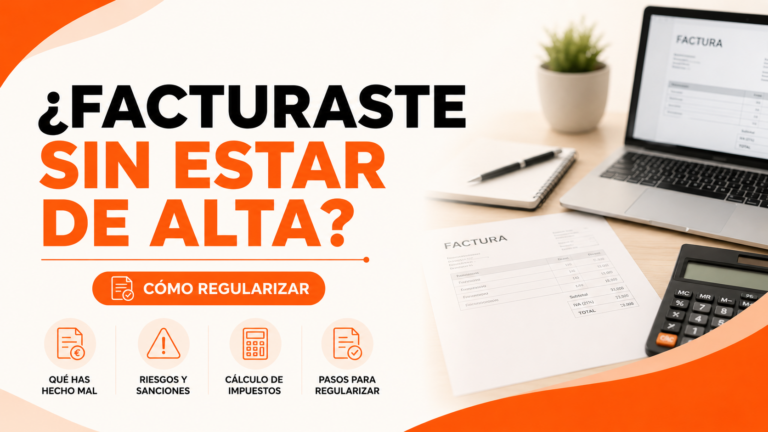 Alta autónomo retroactiva: recargos de la Seguridad Social y de Hacienda al regularizar