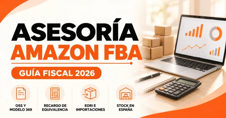 Asesoría Amazon FBA en España: IVA, OSS, importaciones y recargo de equivalencia para vendedores en 2026